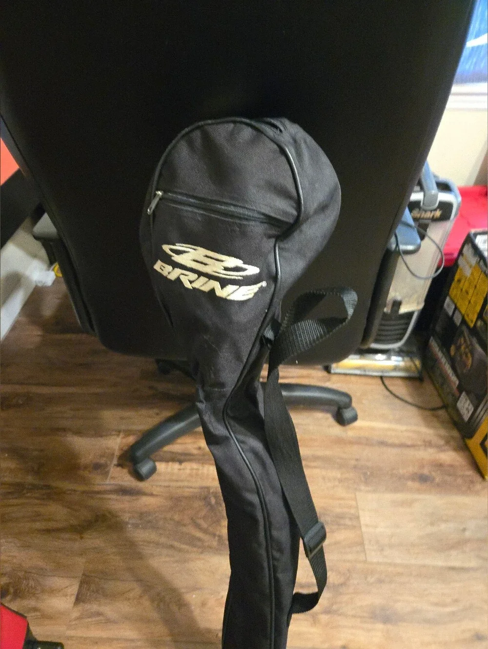 Black Stick Bag with Shoulder Strap
